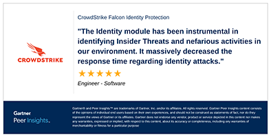 Extrait de Gartner Peer Insights